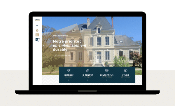 Nouveau site web - Actualités - Sape Atlantique